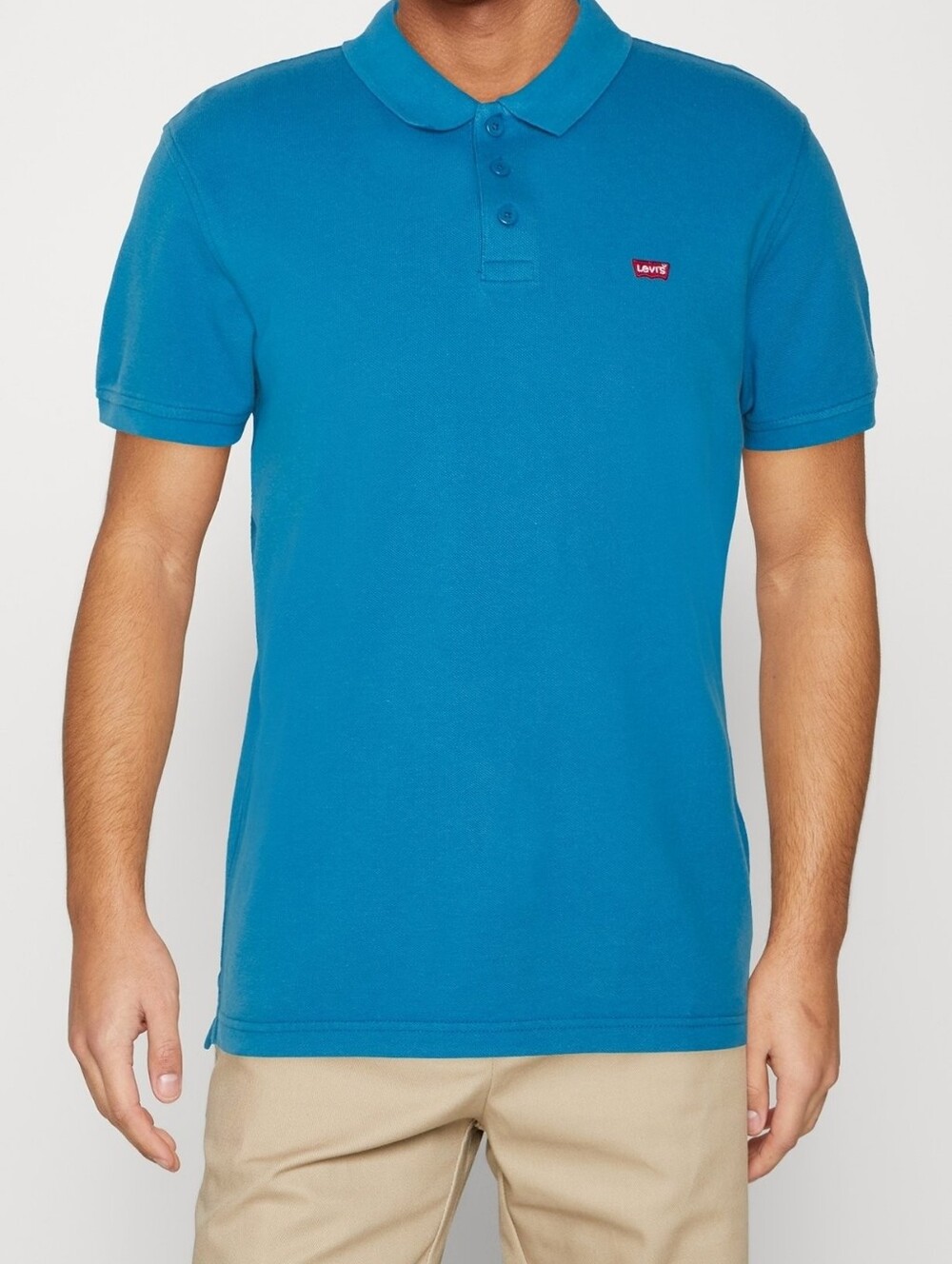 Levi's Housemark Polo Shirt in Bright Blue Boys L
